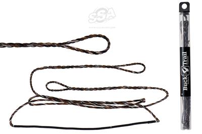 Traditional Bucktrial Flemish Twist 8125 Grey/Black Strings