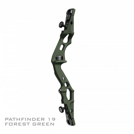 Mybow Pathfinder 19" RH Charcoal Green Riser