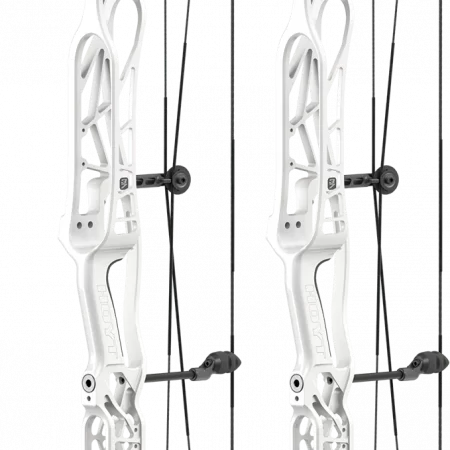 Hoyt Concept XTS 37 CDM RH 60# 26.00"-29.00" Polar White Black Limbs